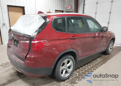 2012 BMW X3 xDrive28I z USA, uszkodzony, nr VIN 5UXWX5C51CL726882